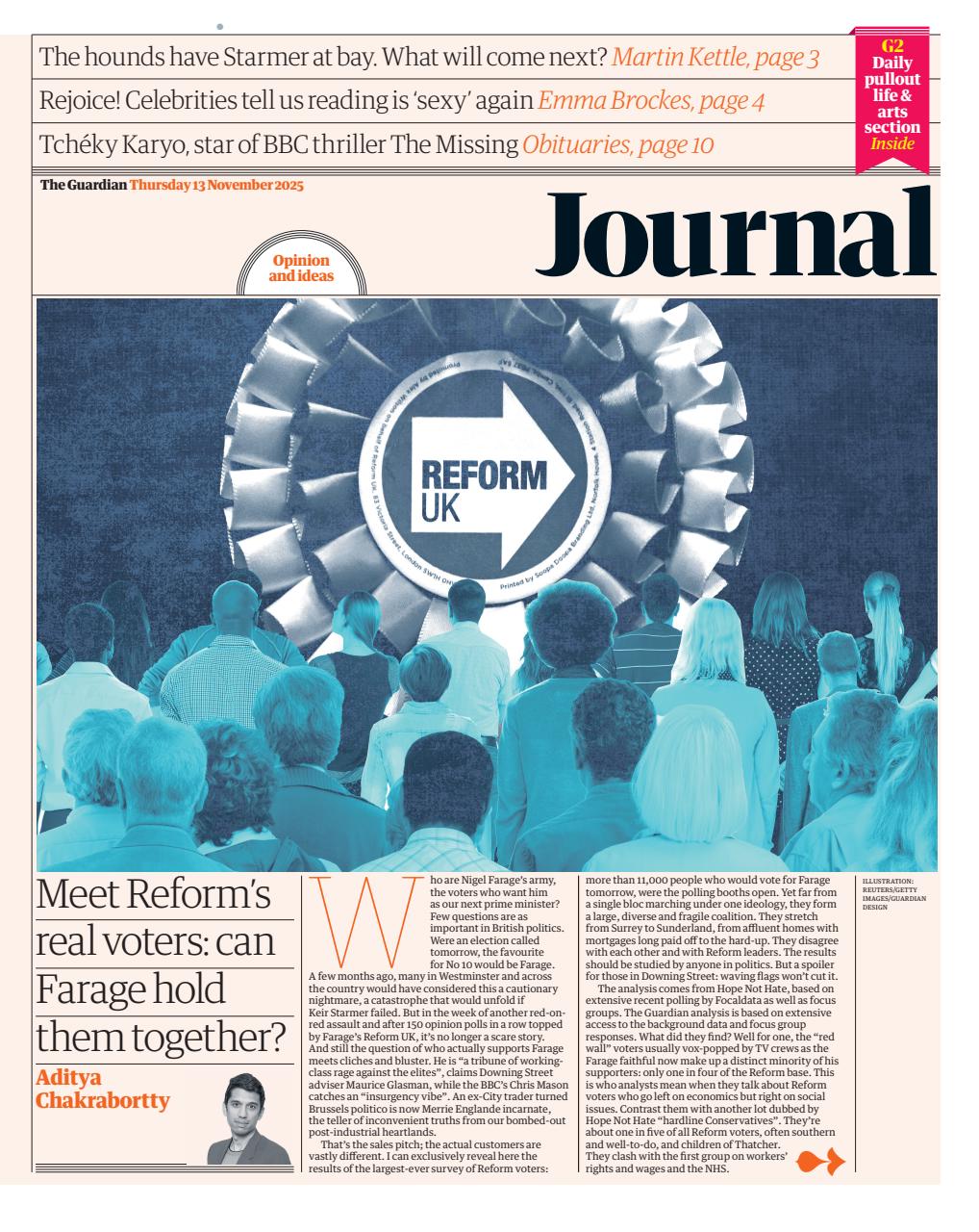 The Guardian Newspaper Preview Pages