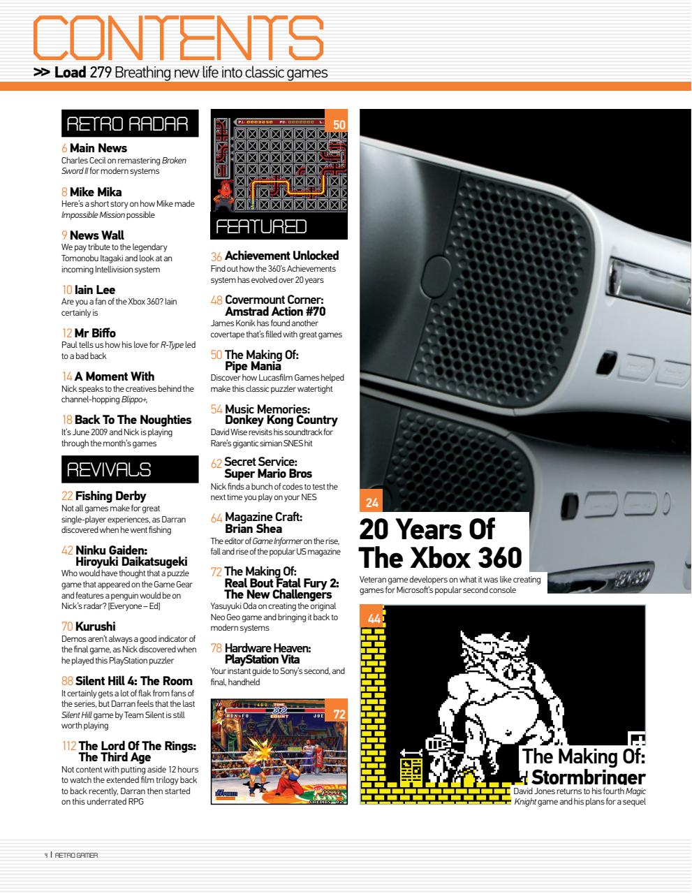 Retro Gamer Preview Pages