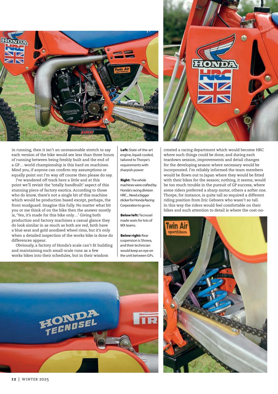 Classic Dirt Bike Preview Pages