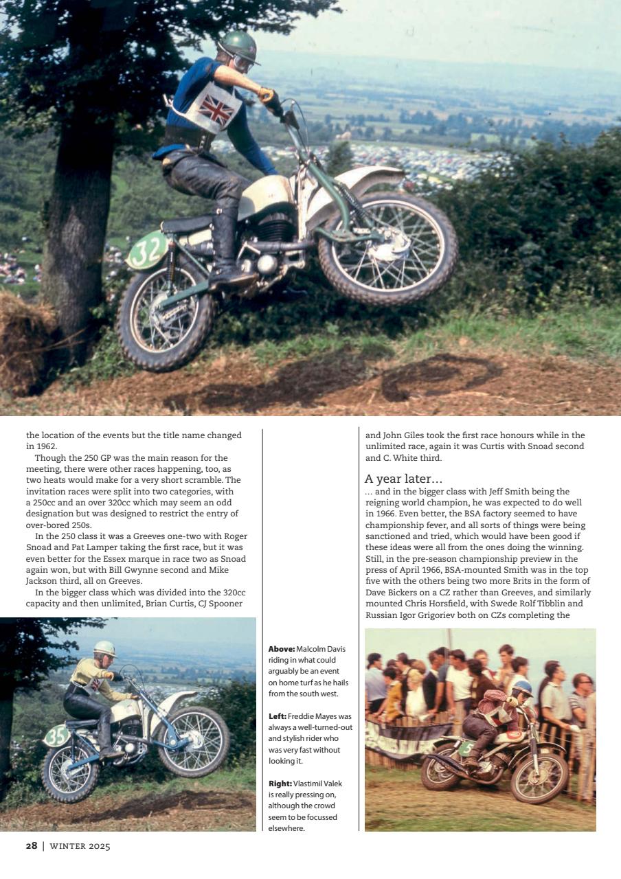 Classic Dirt Bike Preview Pages