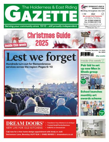 Holderness Gazette November 13, 2025 issue Holderness Gazette November 13, 2025