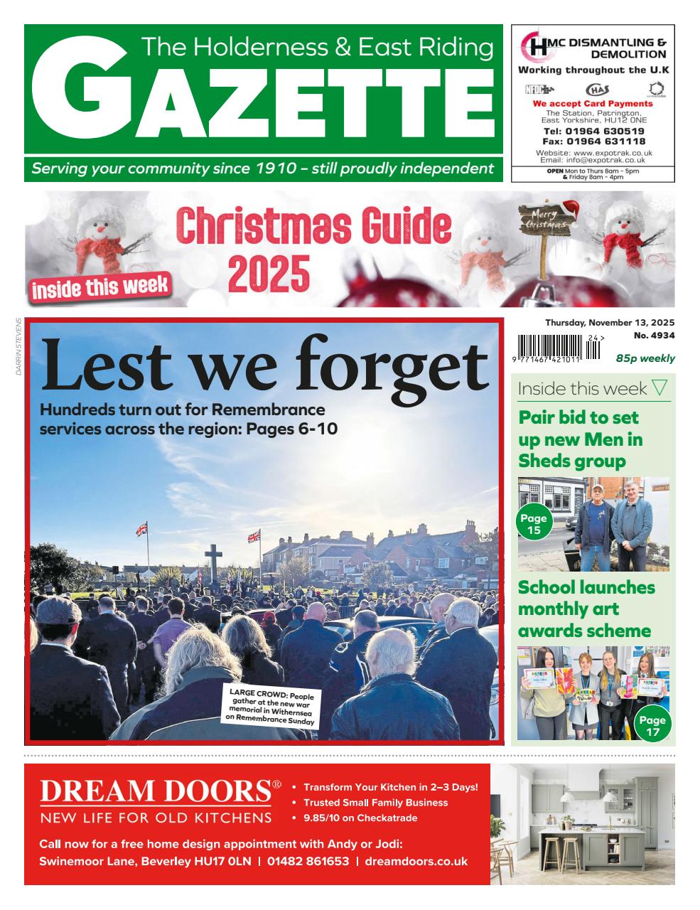 The Holderness & Hornsea Gazette Preview Pages