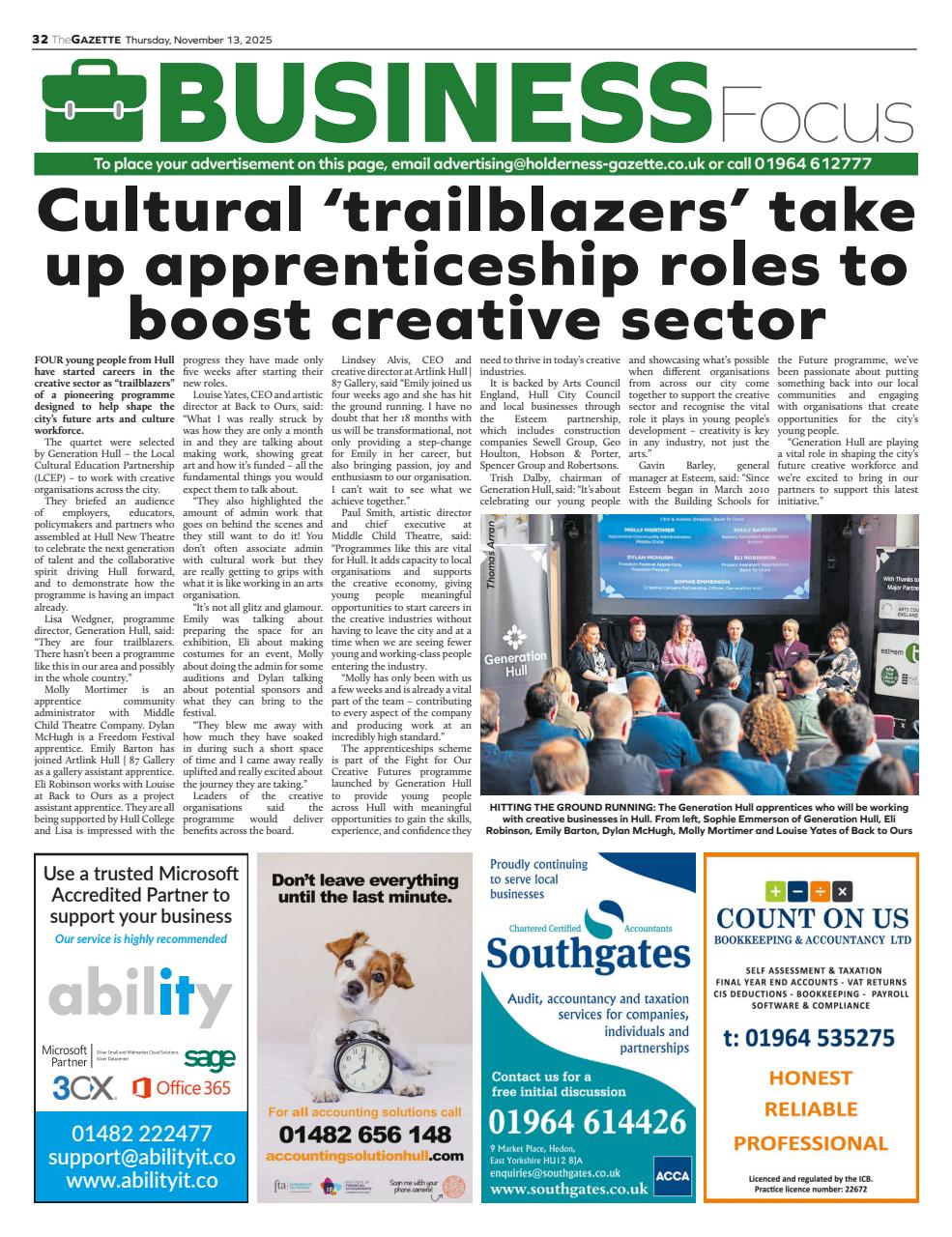 The Holderness & Hornsea Gazette Preview Pages