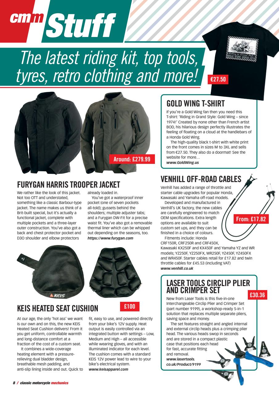 Classic Motorcycle Mechanics Preview Pages