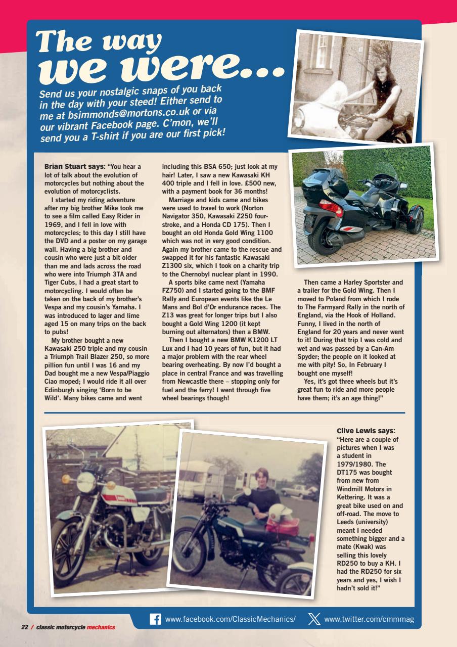 Classic Motorcycle Mechanics Preview Pages