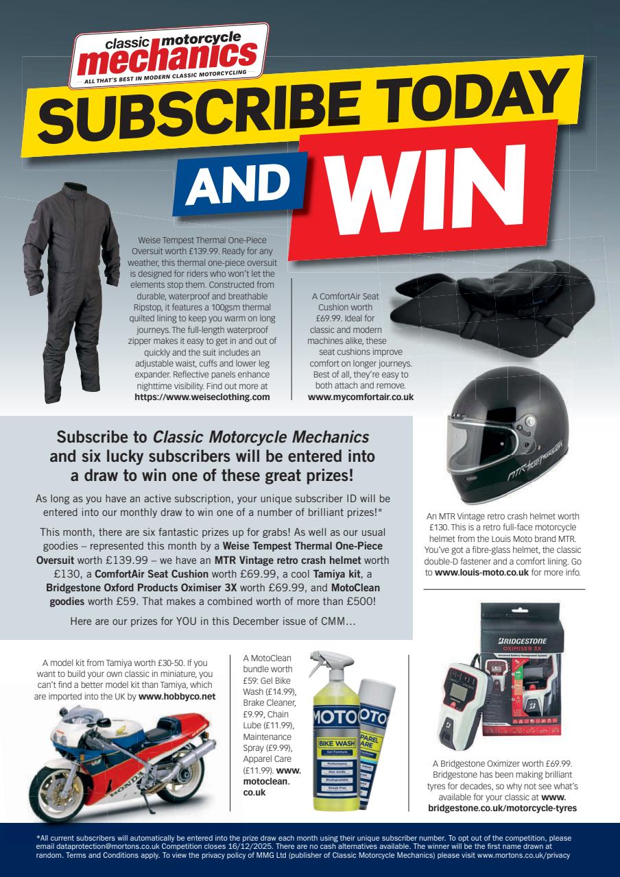 Classic Motorcycle Mechanics Preview Pages