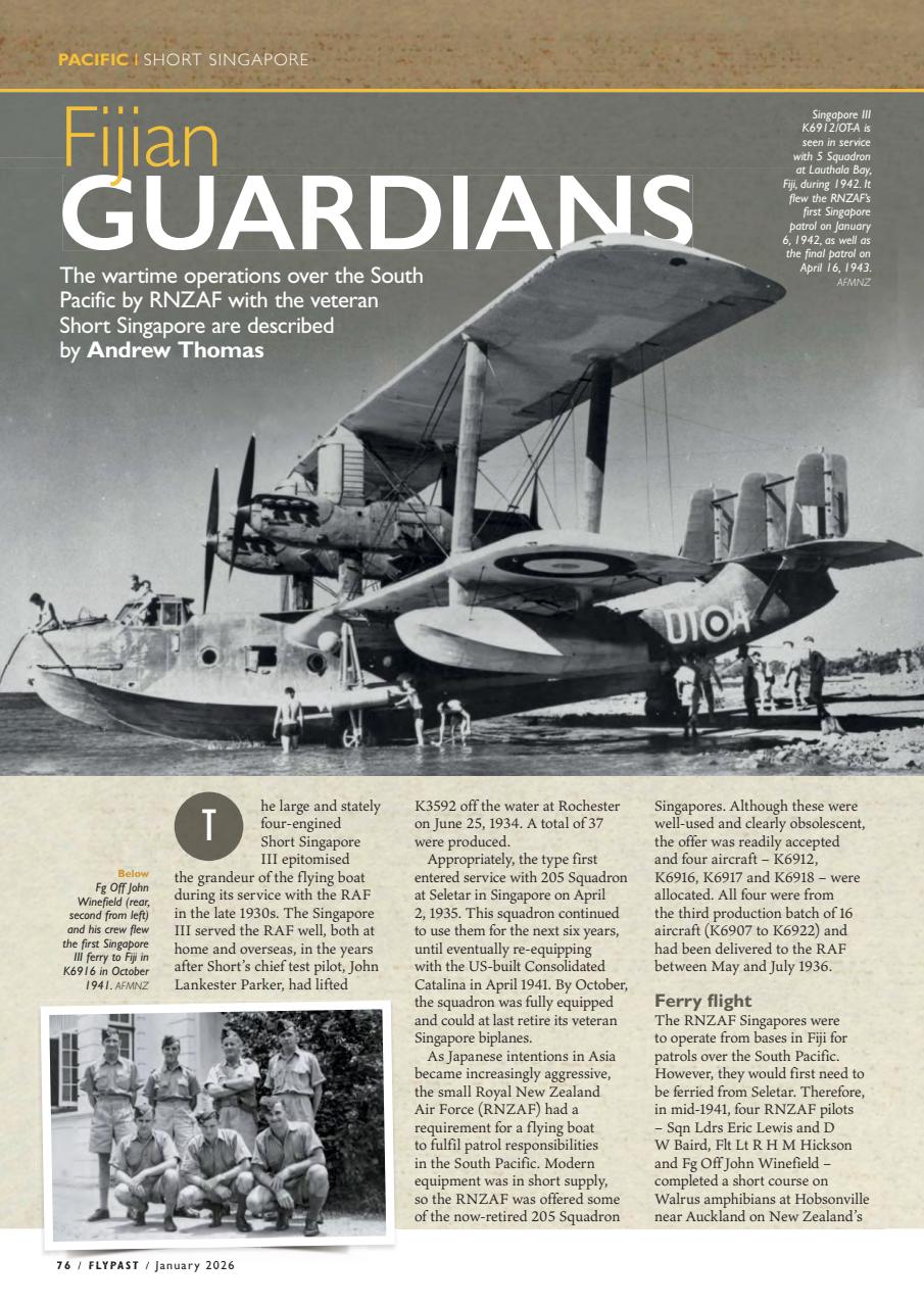 FlyPast Preview Pages