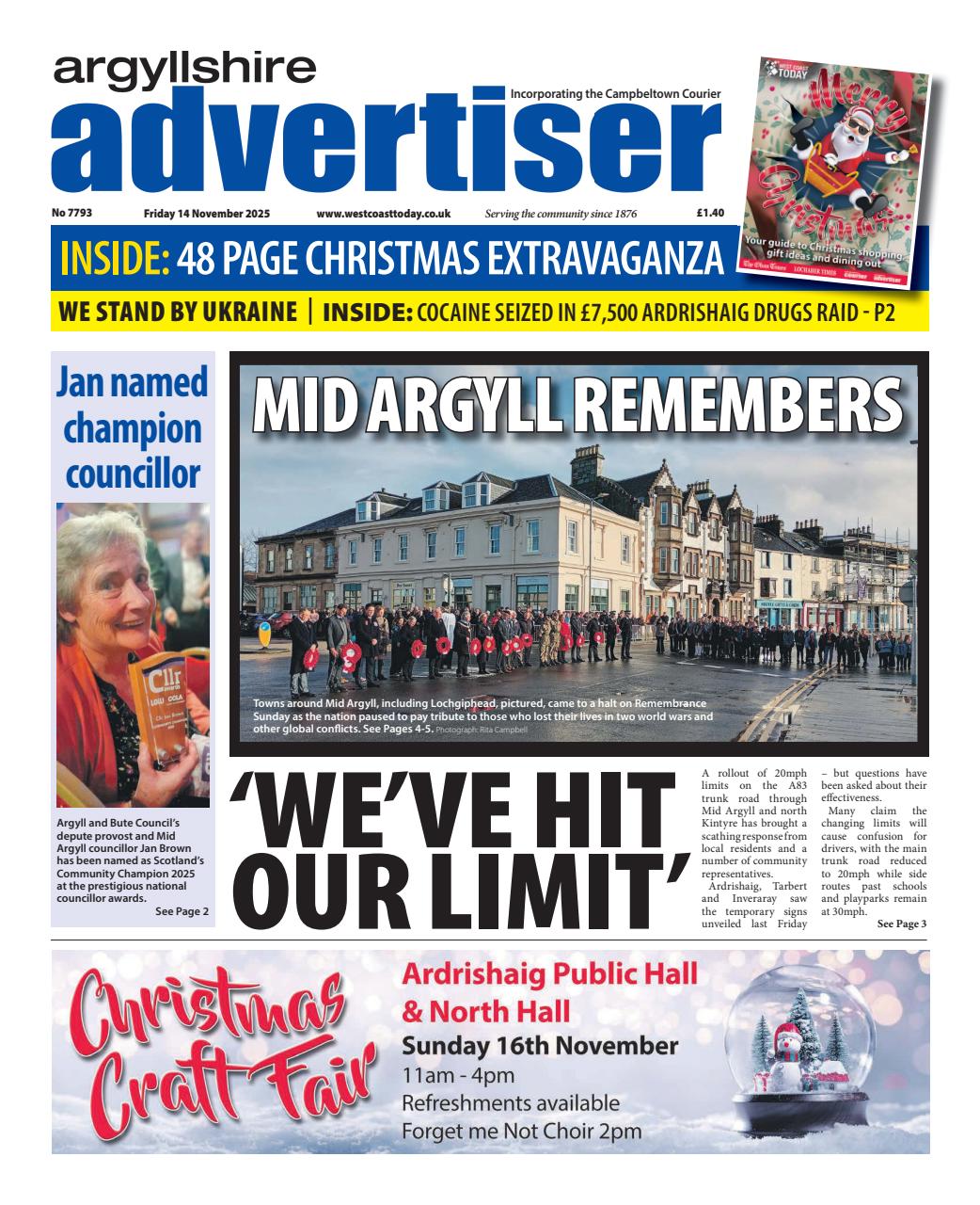 Argyllshire Advertiser Preview Pages