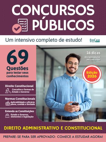 Apostilas Concursos Públicos issue Edição 02 - 2026 - Direito Administrativo e Constitucional