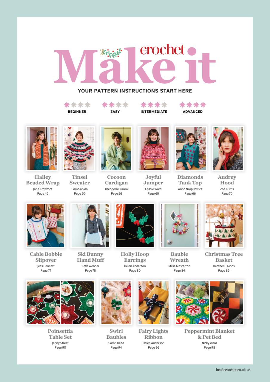 Inside Crochet Preview Pages
