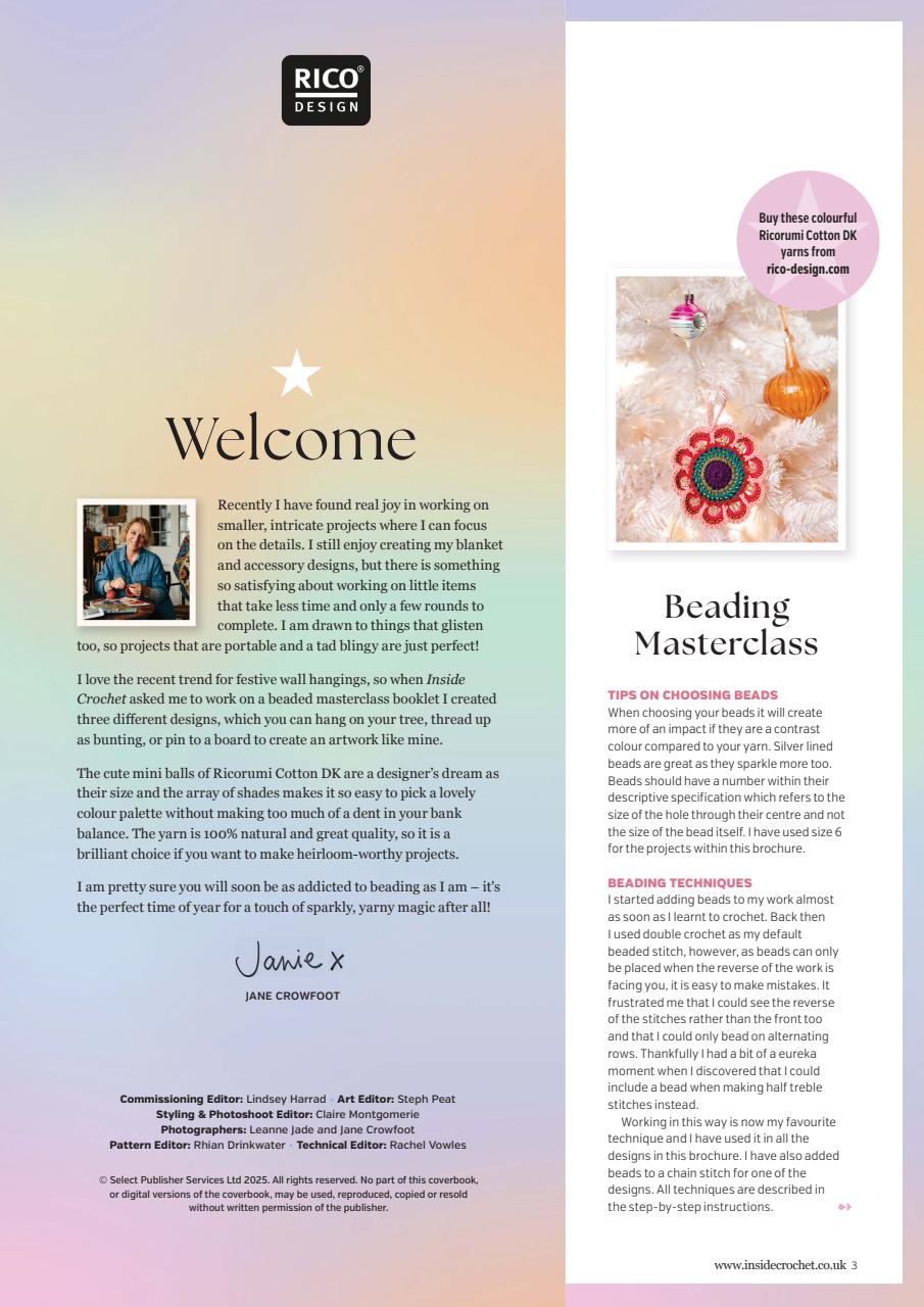 Inside Crochet Preview Pages