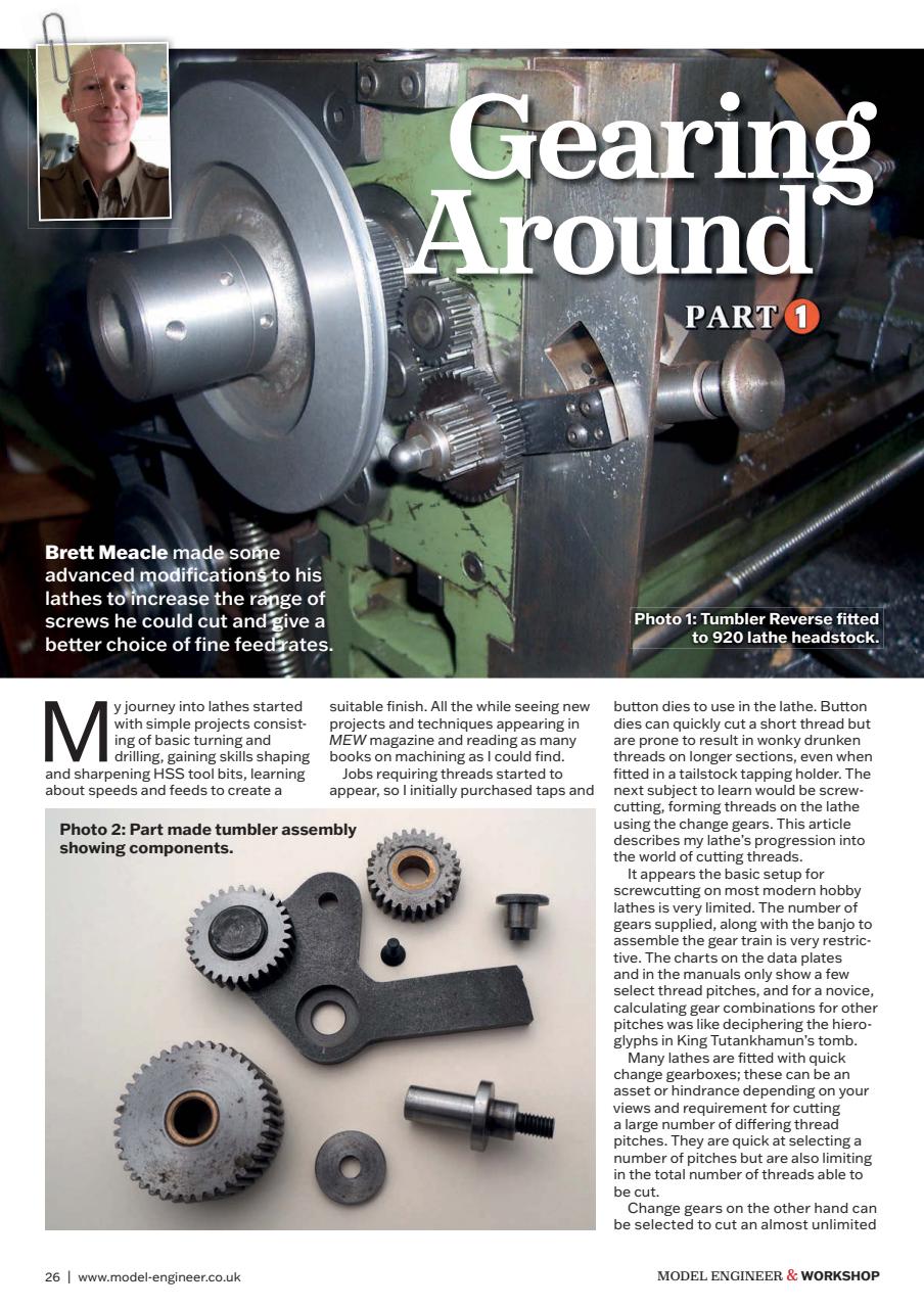Model Engineer & Workshop Magazine Preview Pages