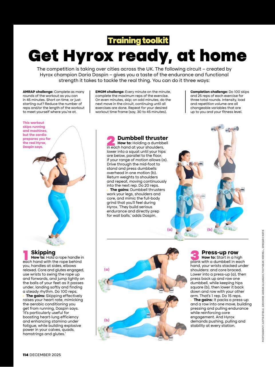 Women's Health Preview Pages
