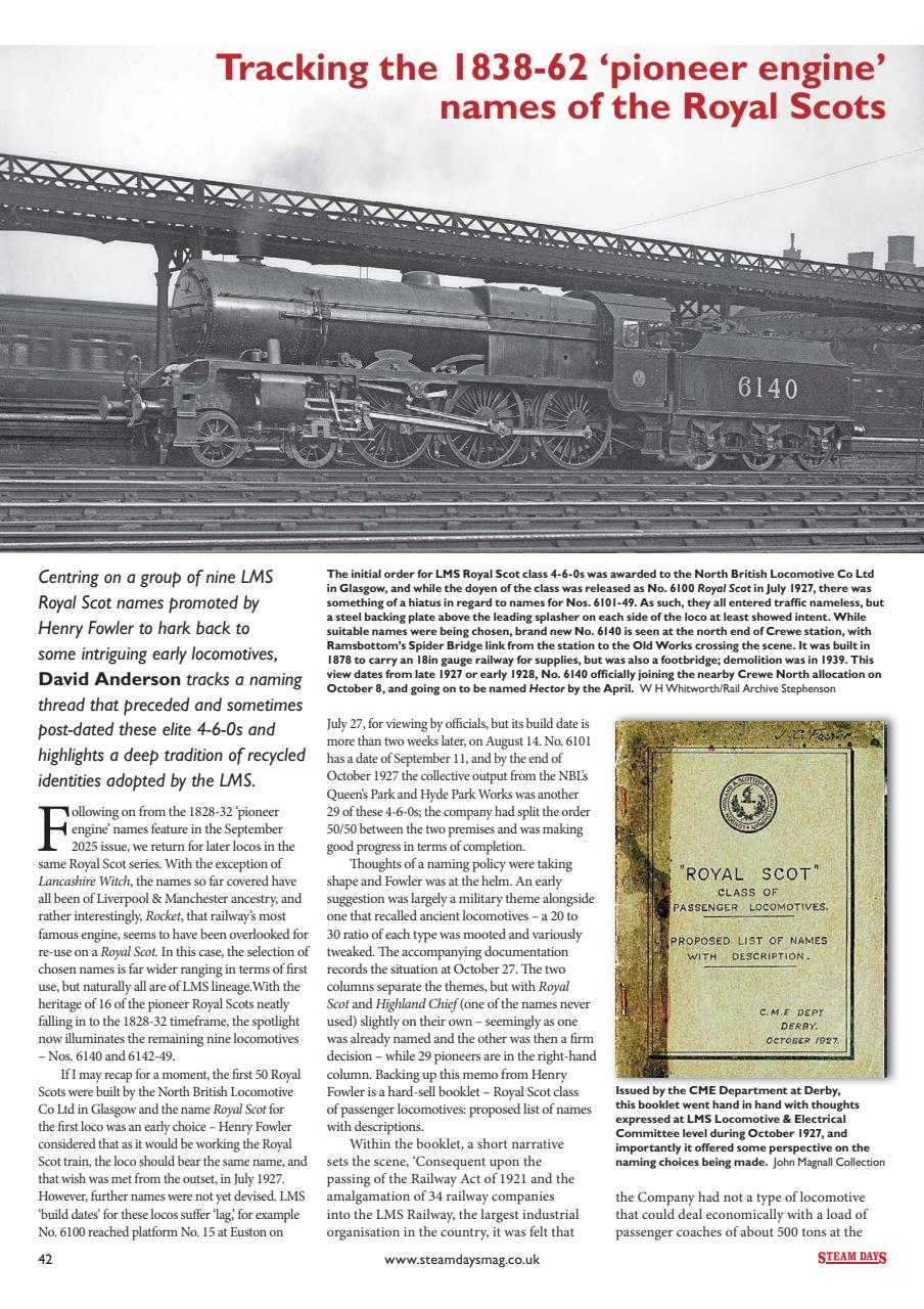 Steam Days Preview Pages