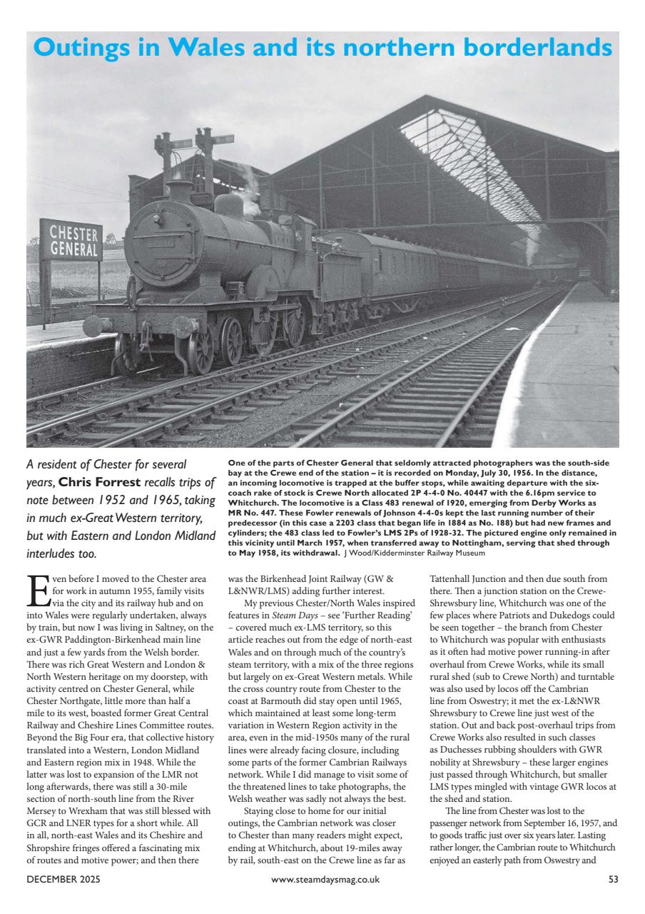 Steam Days Preview Pages