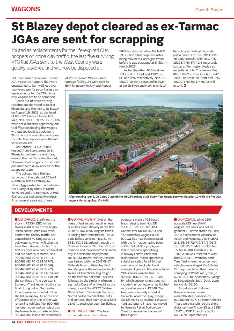 Rail Express Preview Pages