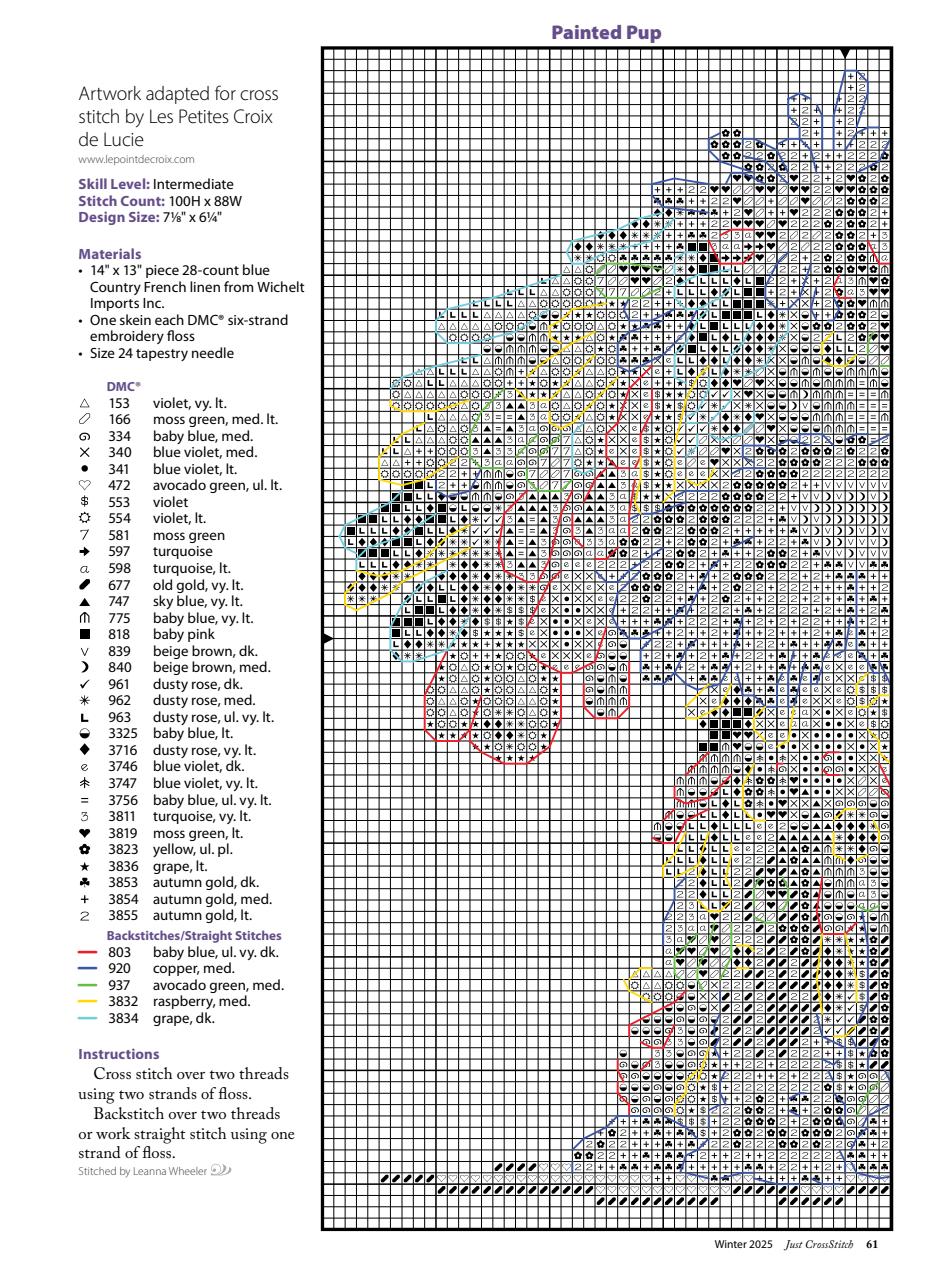 Just CrossStitch Preview Pages