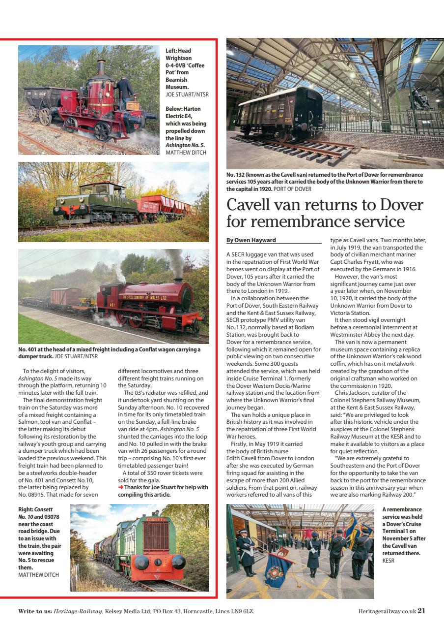 Heritage Railway Preview Pages