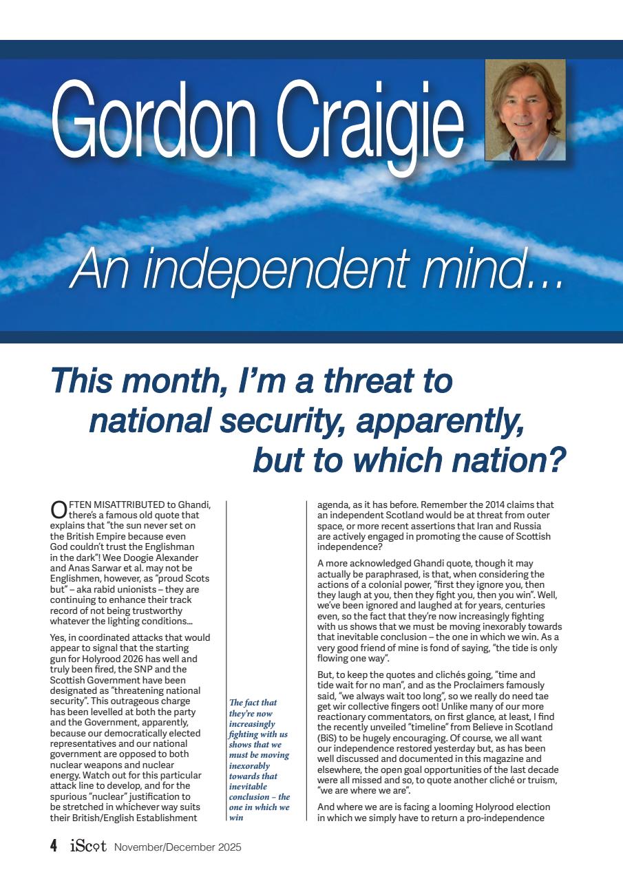 iScot Magazine Preview Pages