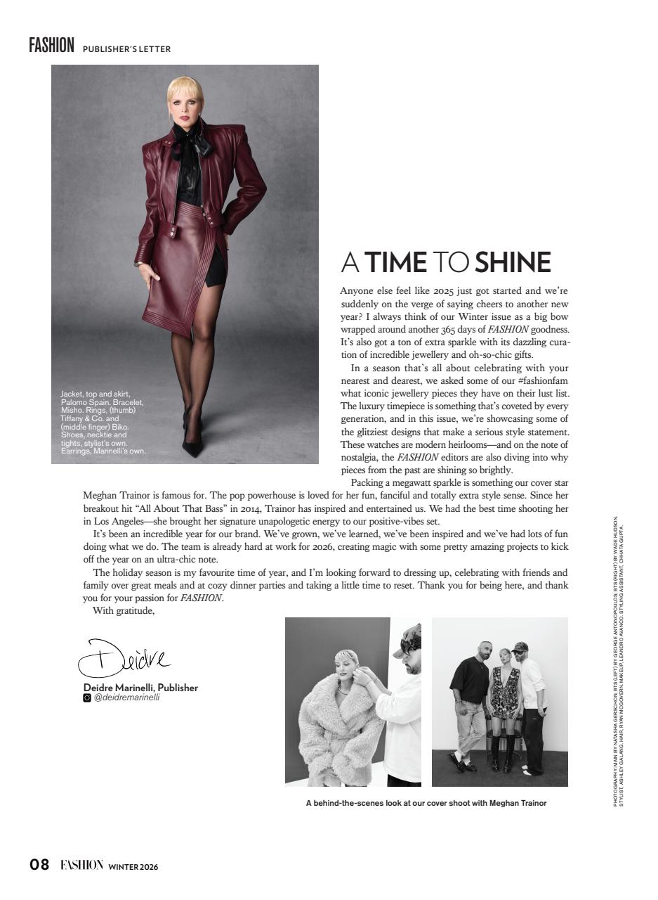 Fashion Magazine Preview Pages