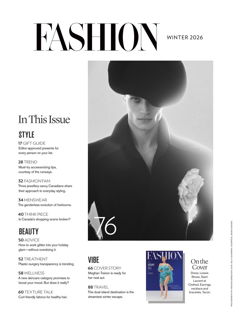 Fashion Magazine Preview Pages