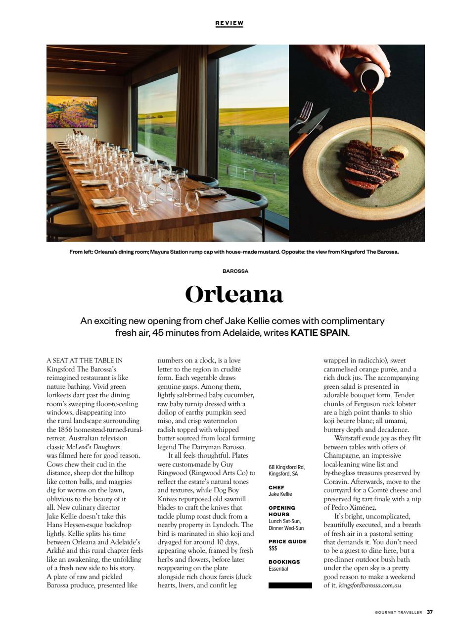 Australian Gourmet Traveller Preview Pages