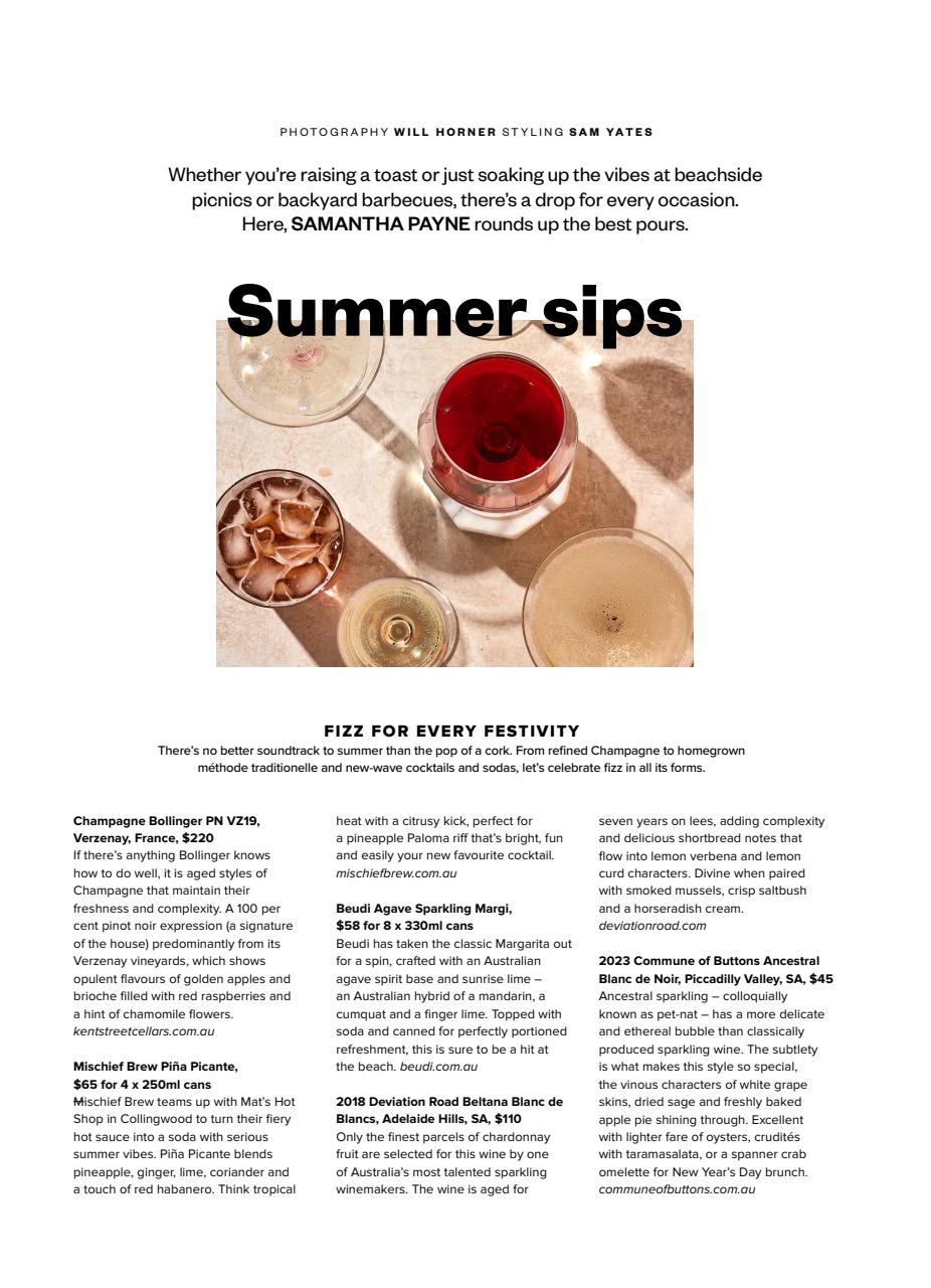 Australian Gourmet Traveller Preview Pages