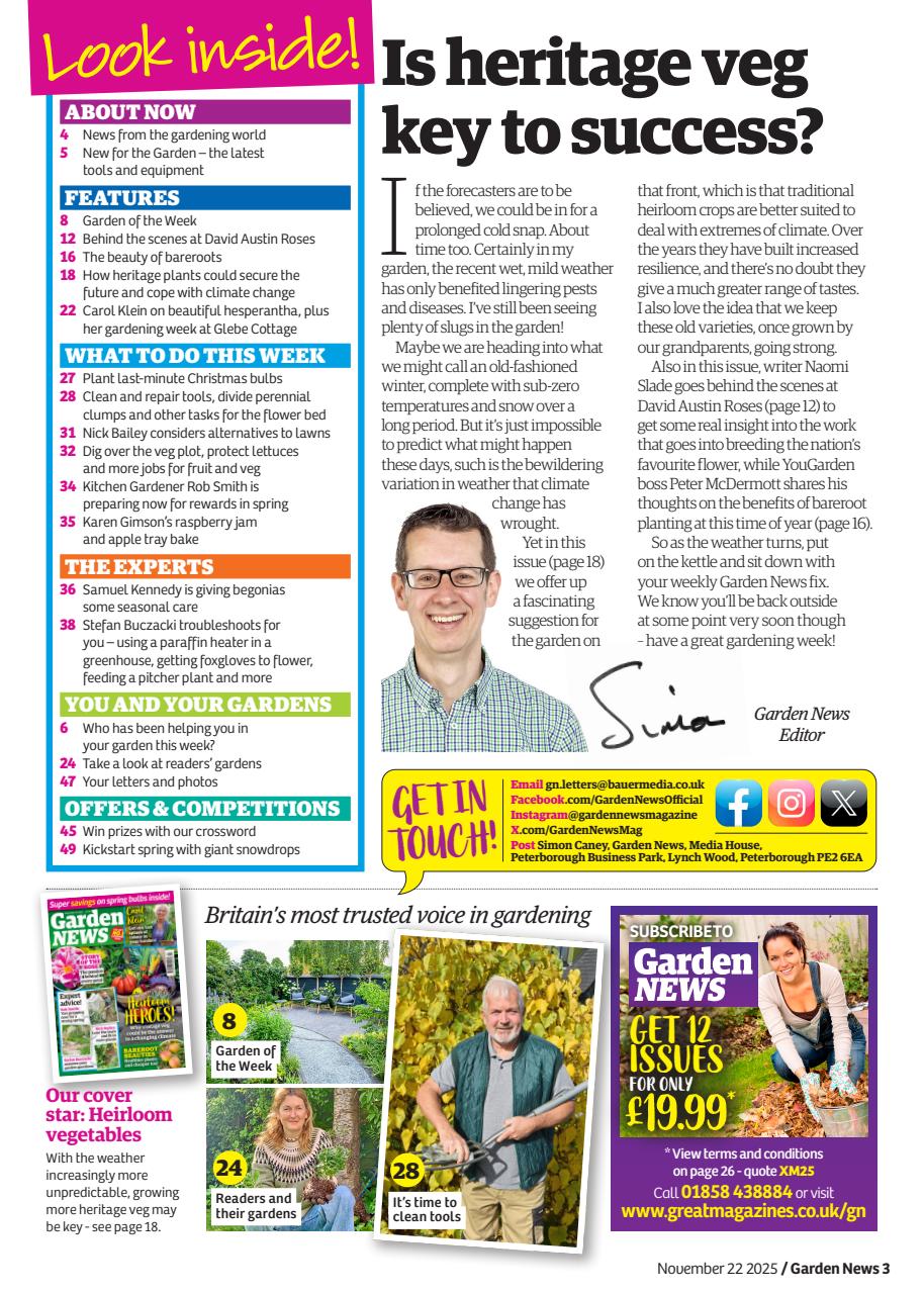 Garden News Preview Pages