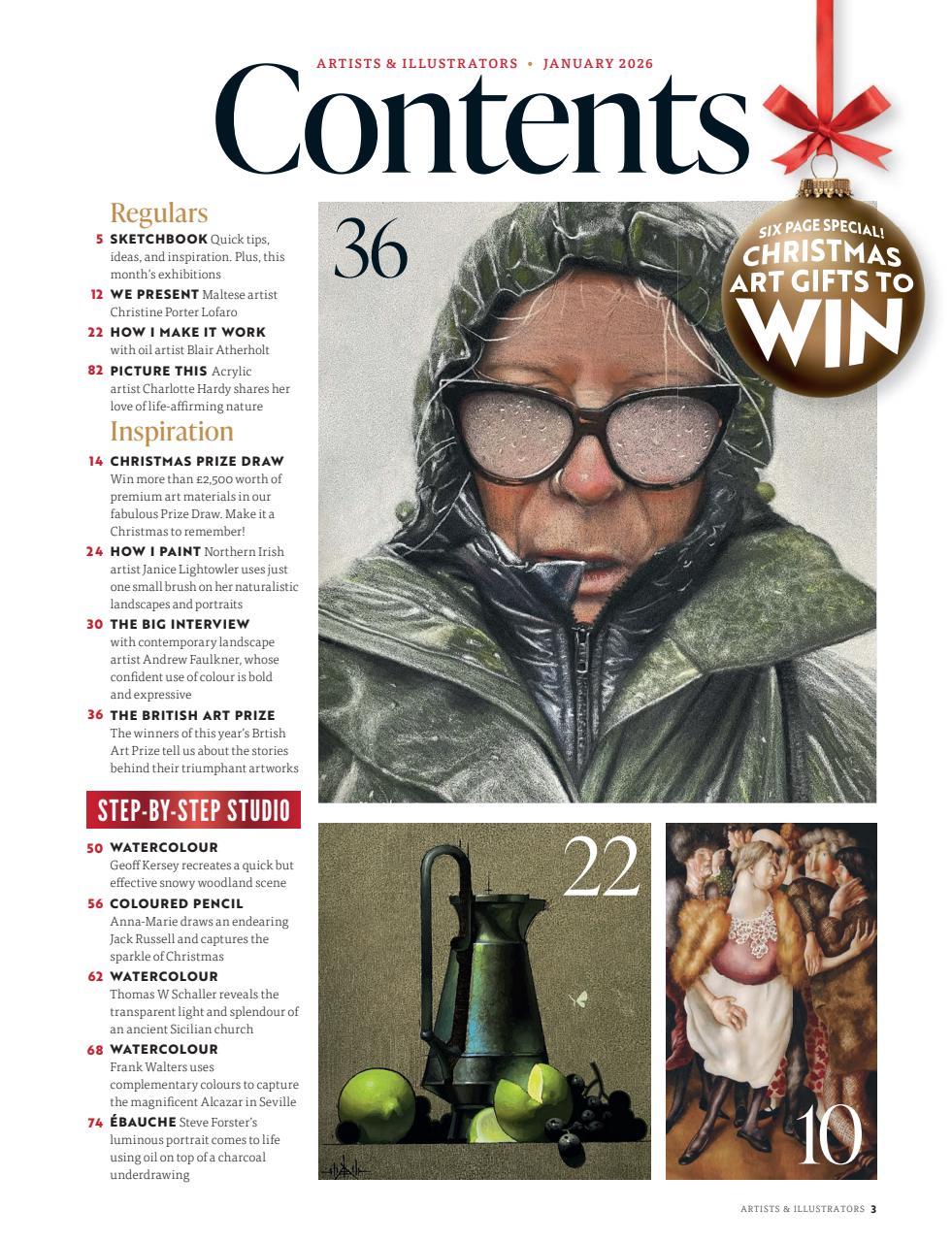 Artists & Illustrators Preview Pages