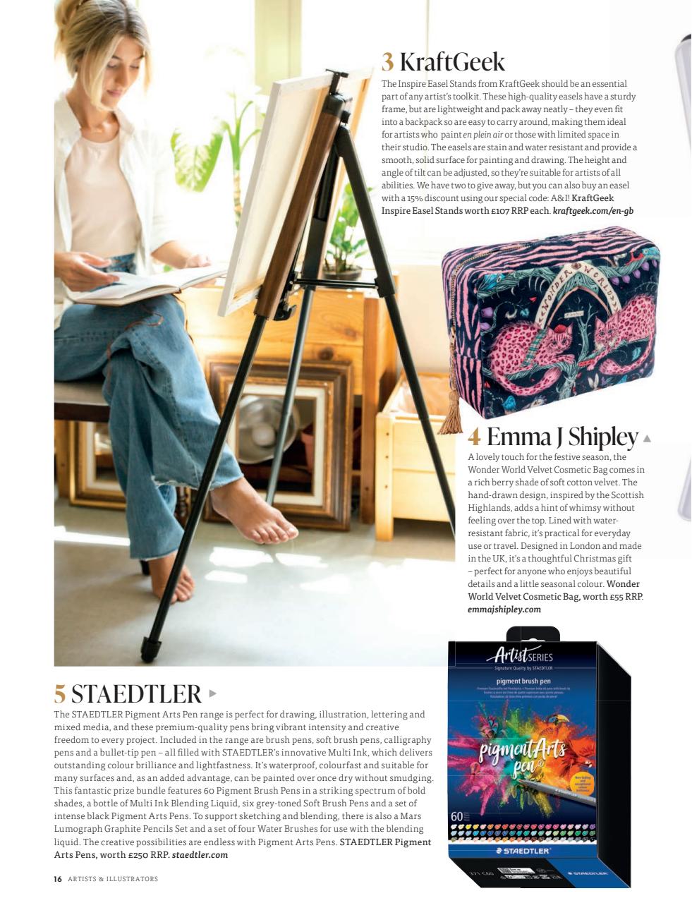 Artists & Illustrators Preview Pages