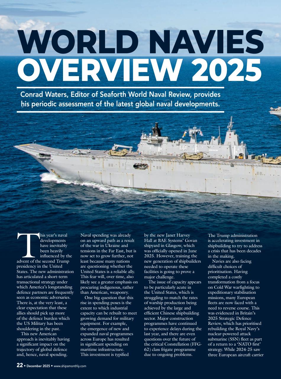 Ships Monthly Preview Pages