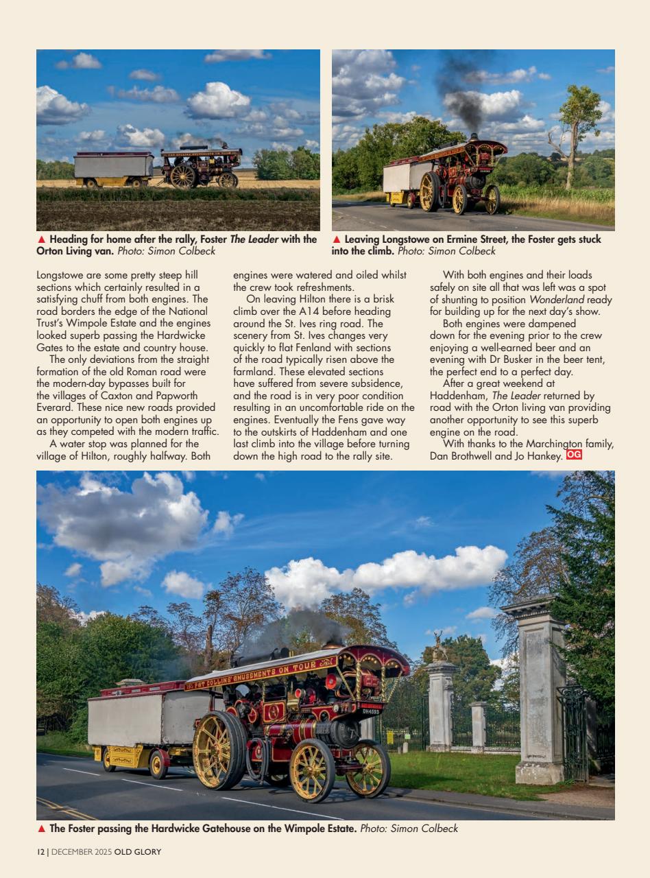 Old Glory Magazine Preview Pages