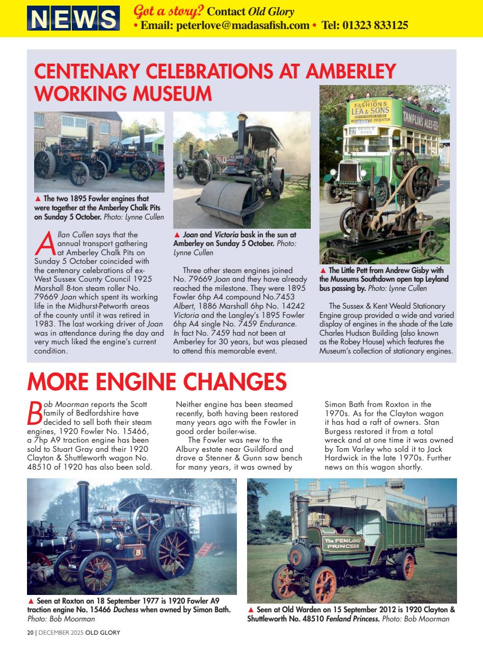 Old Glory Magazine Preview Pages