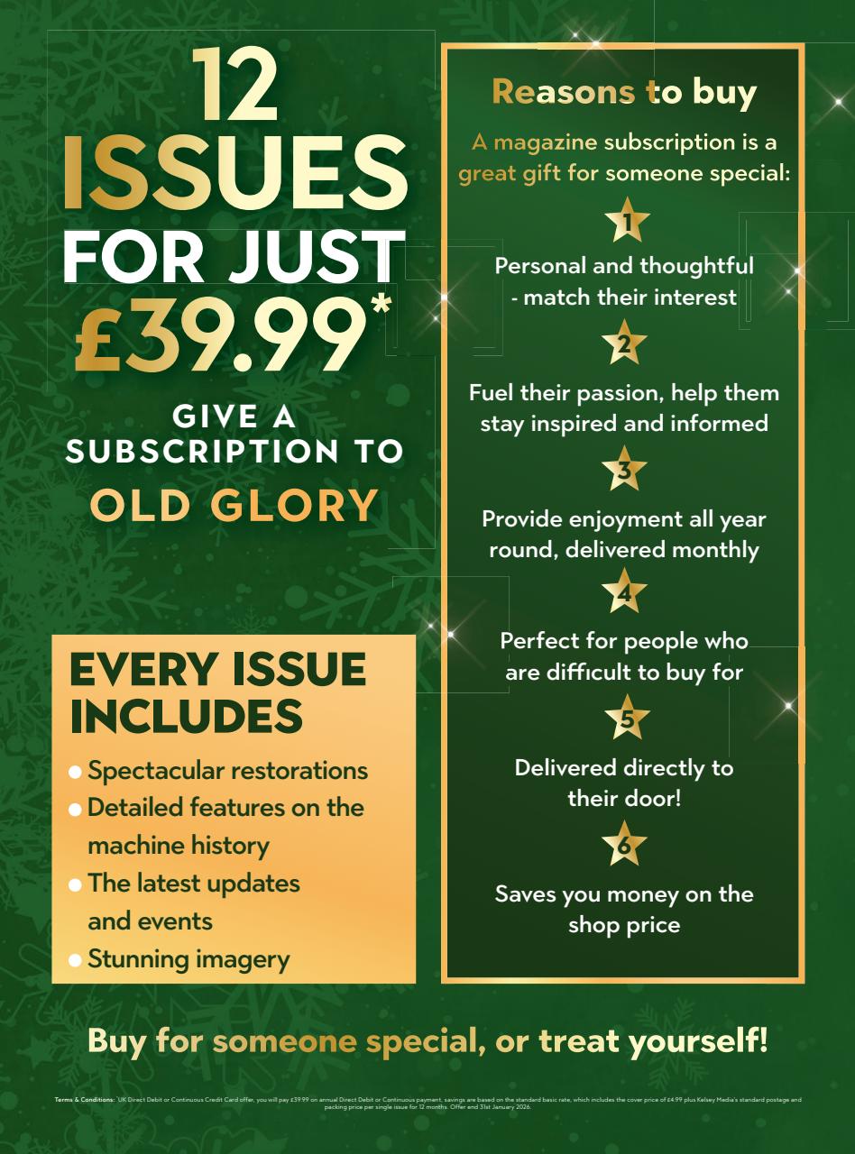 Old Glory Magazine Preview Pages