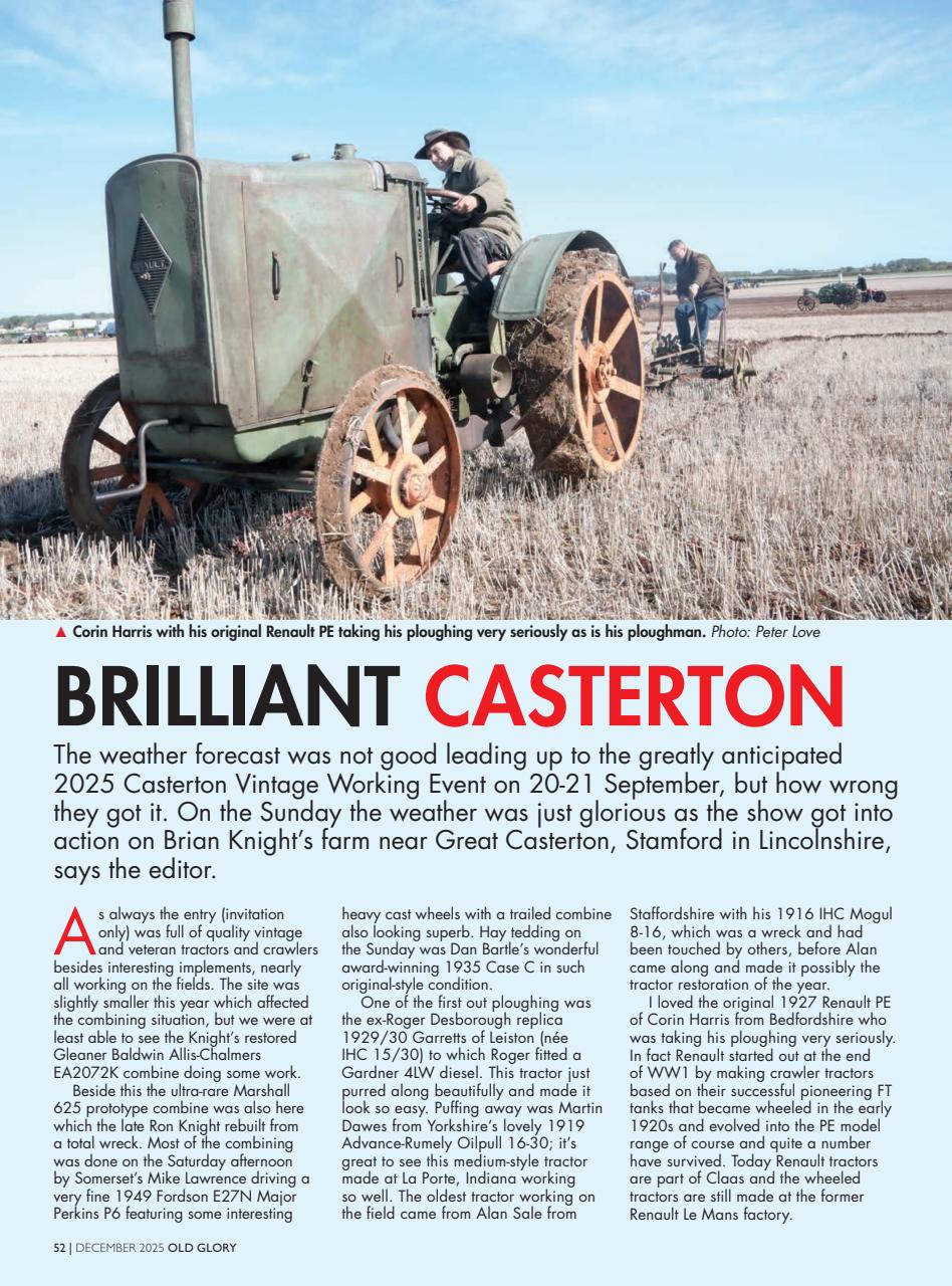 Old Glory Magazine Preview Pages