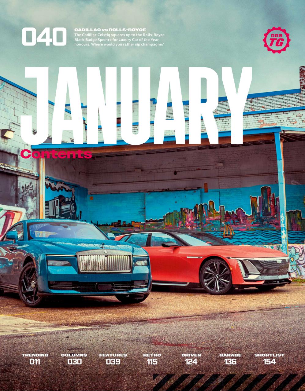 BBC Top Gear Magazine Preview Pages