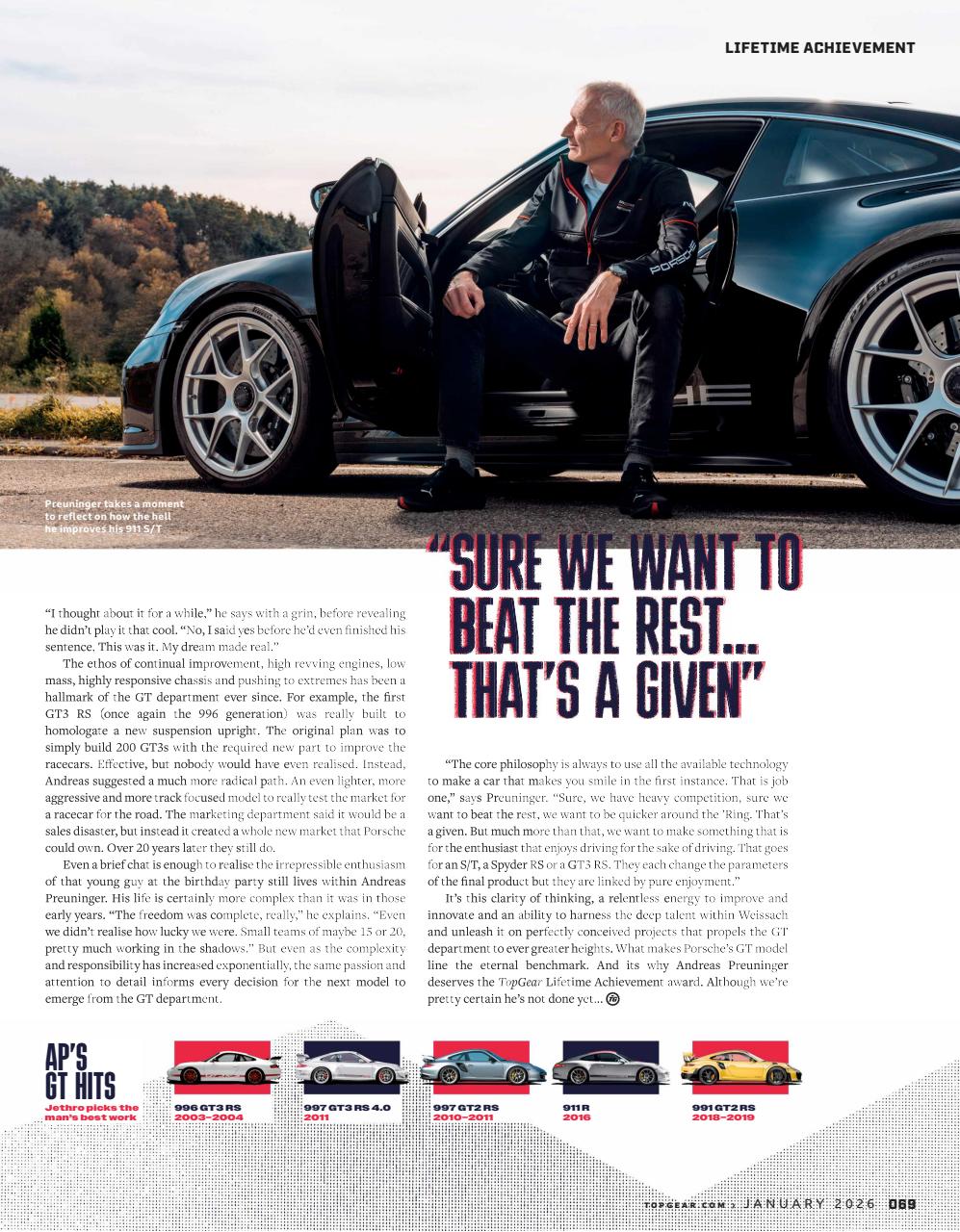 BBC Top Gear Magazine Preview Pages