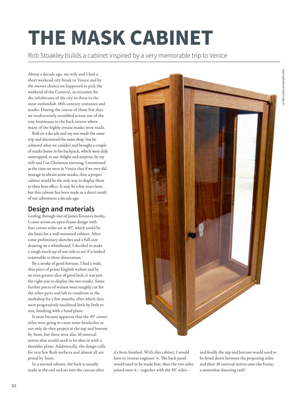 Woodworking Crafts Magazine Preview Pages