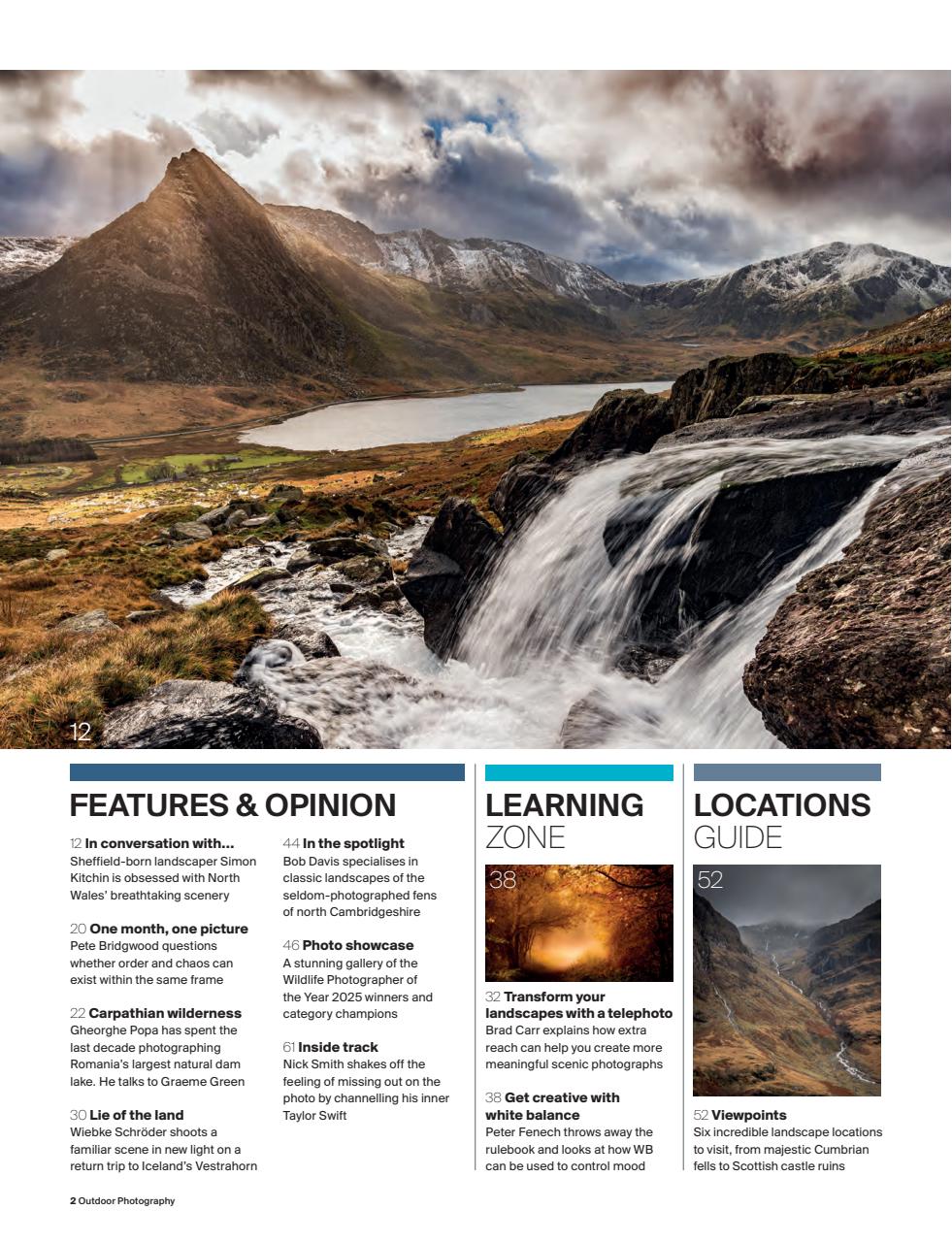 Outdoor Photography Preview Pages