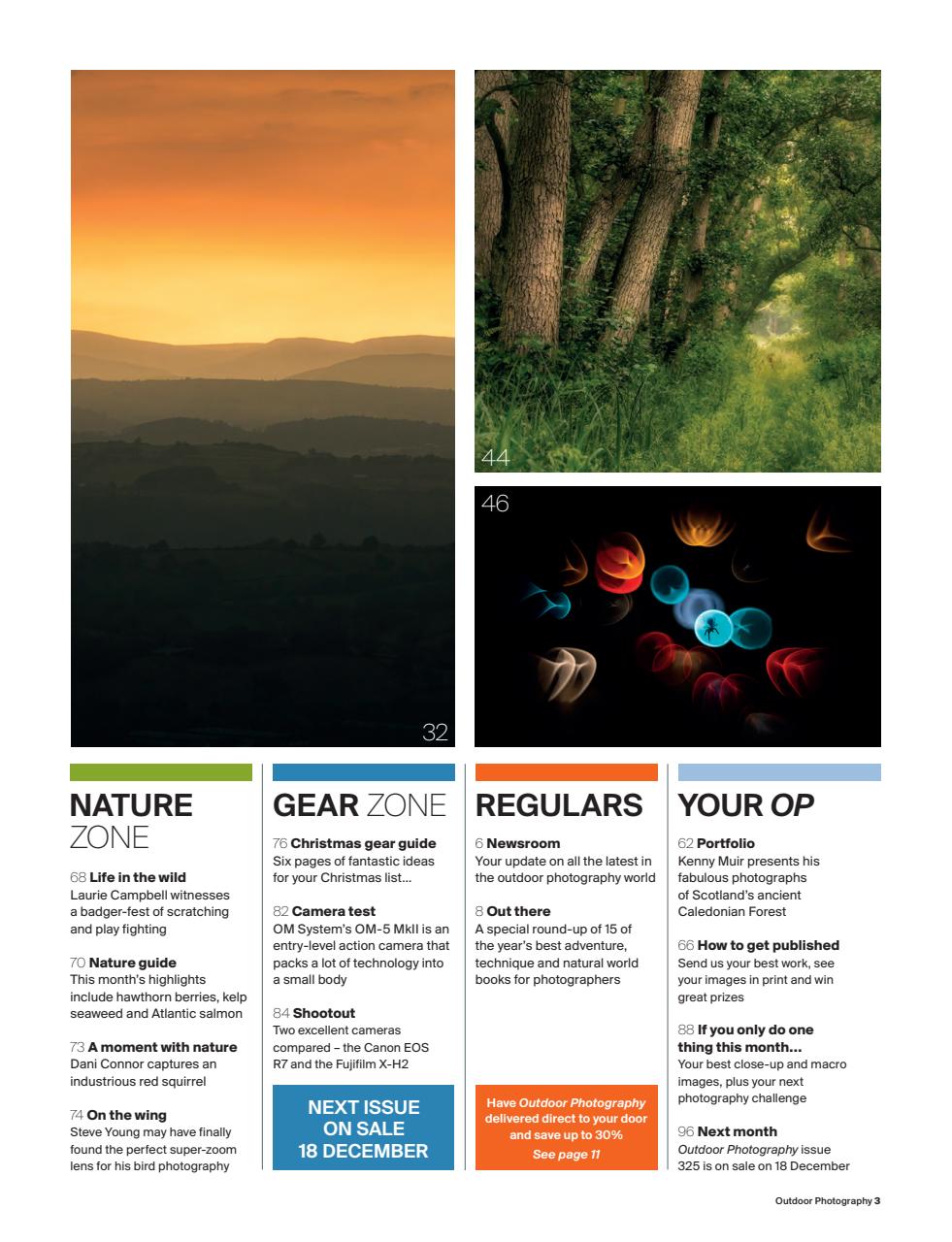 Outdoor Photography Preview Pages