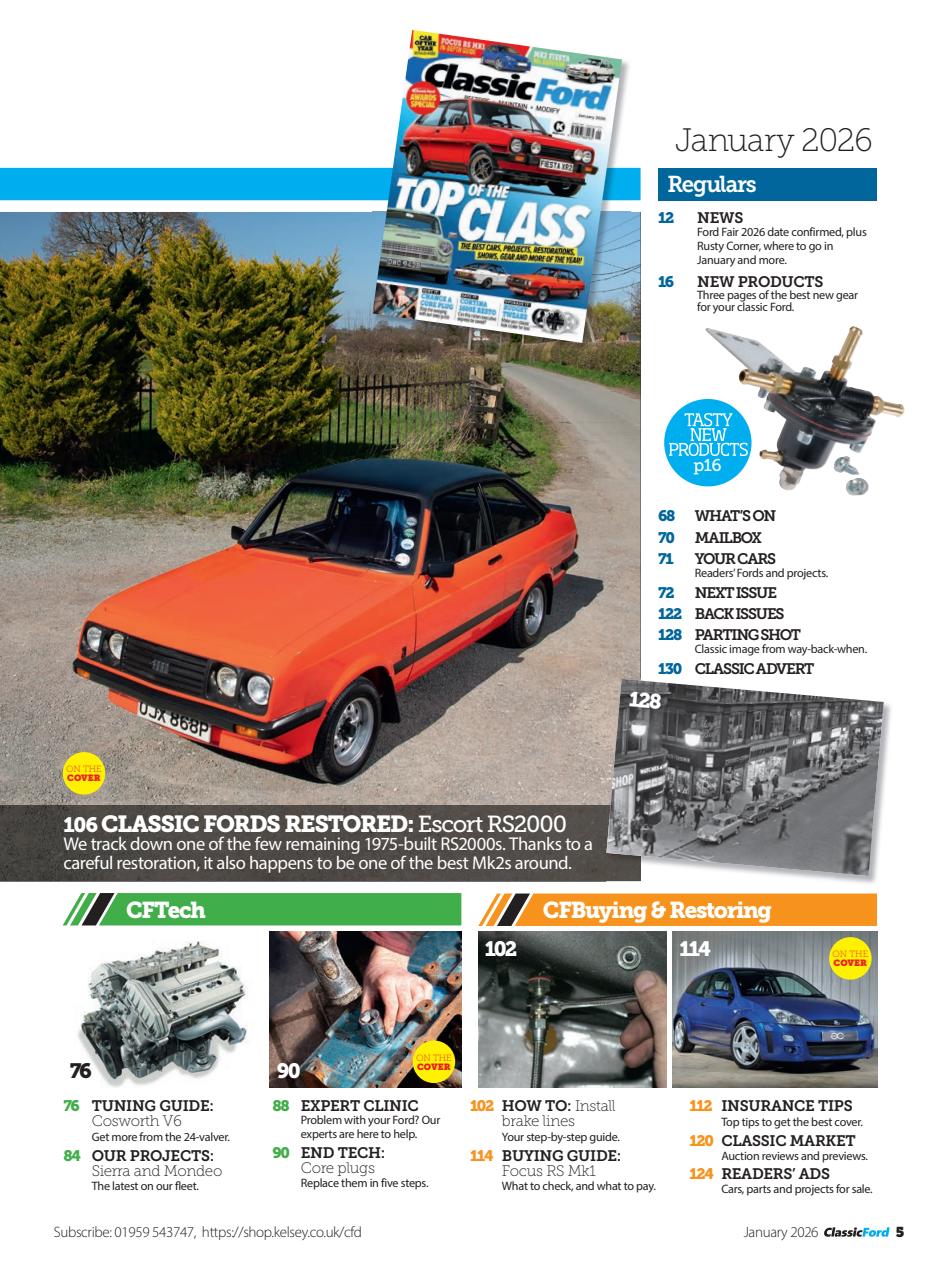 Classic Ford Preview Pages