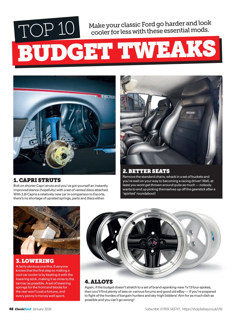 Classic Ford Preview Pages