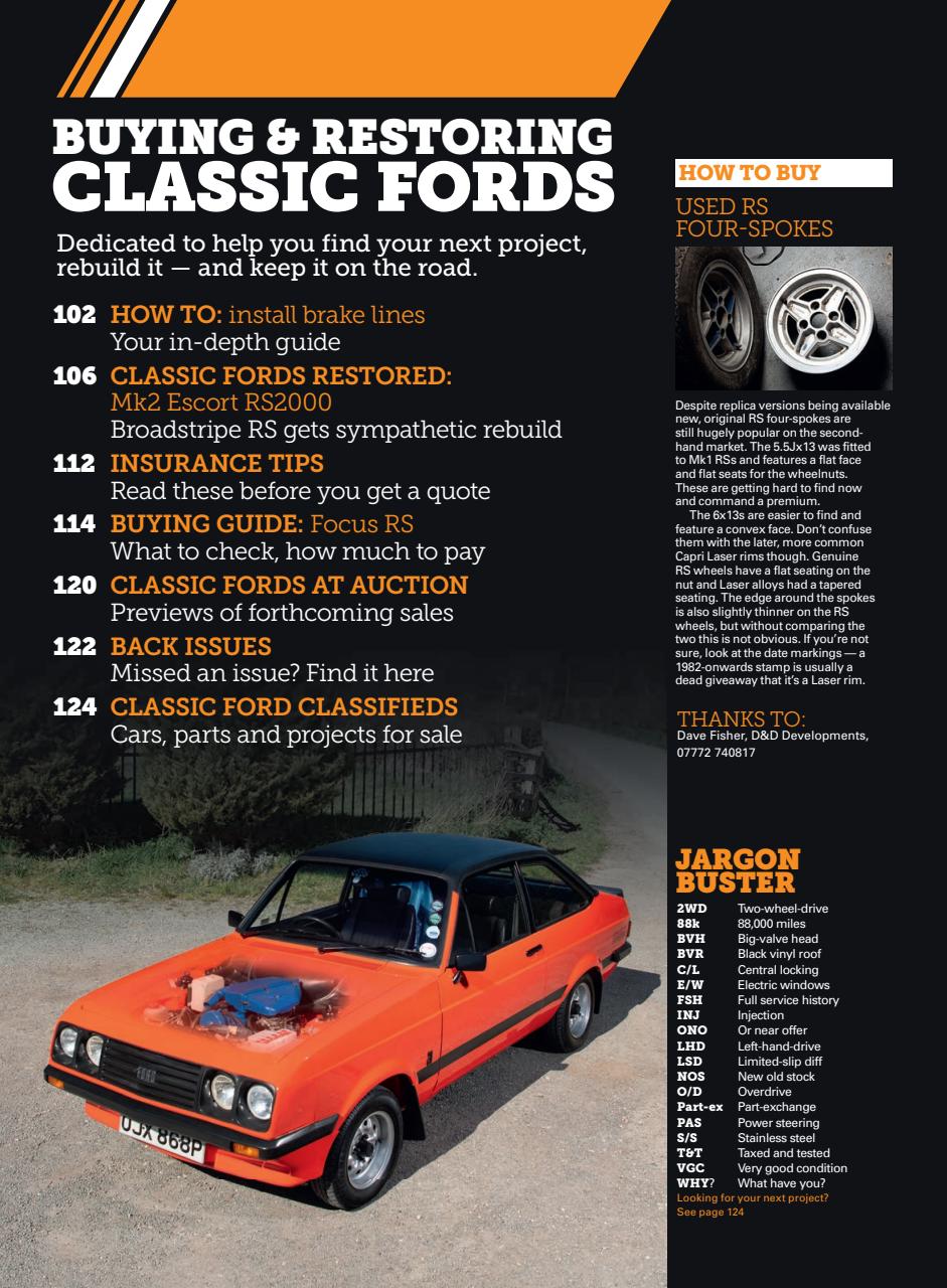 Classic Ford Preview Pages
