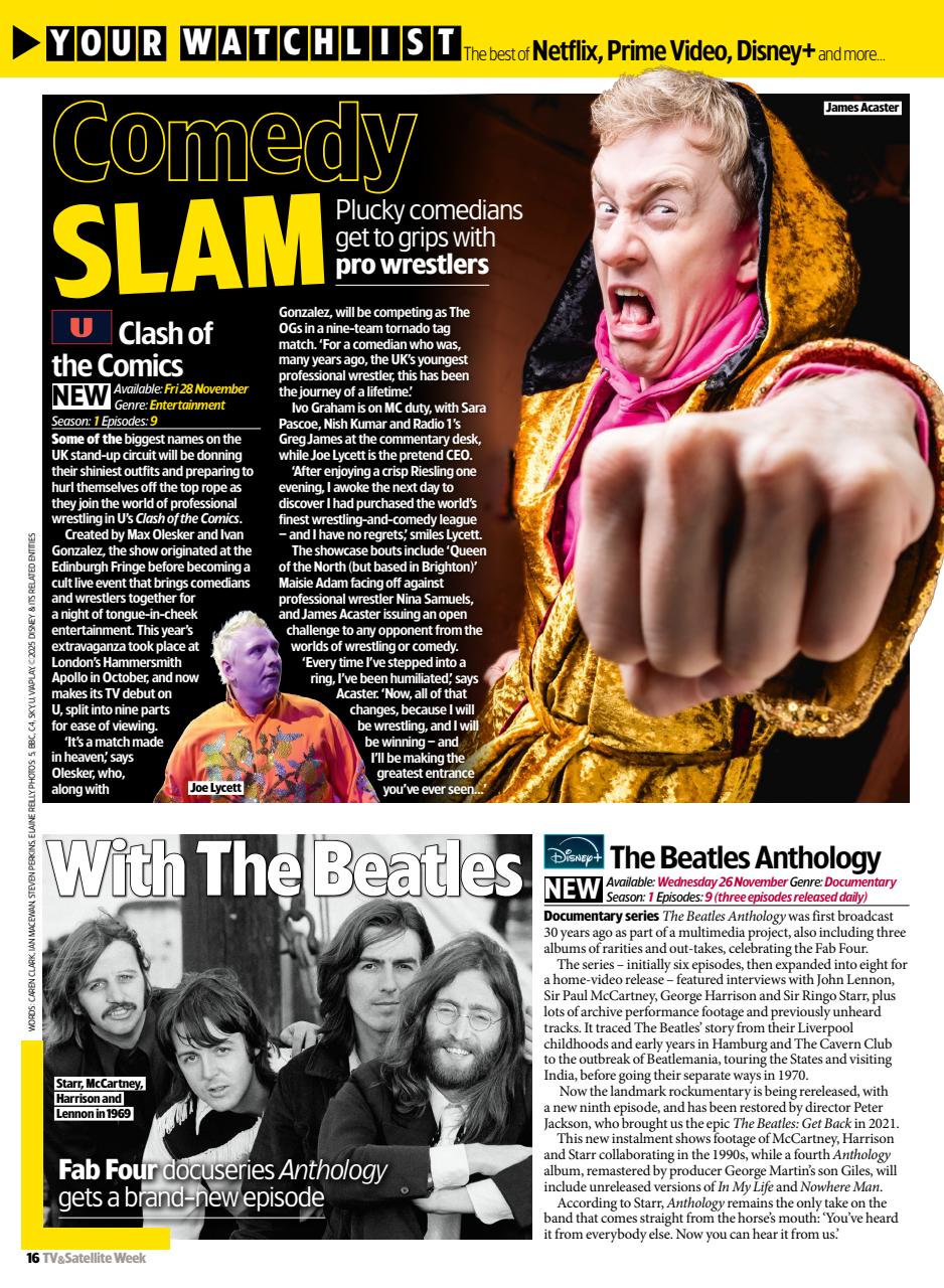 TV & Satellite Week Preview Pages