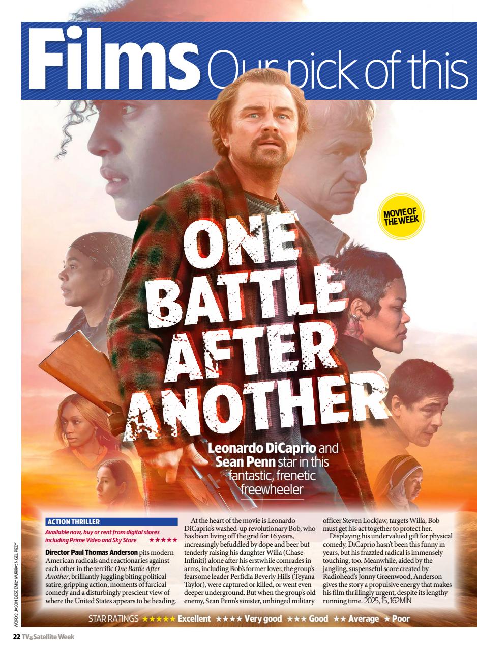 TV & Satellite Week Preview Pages