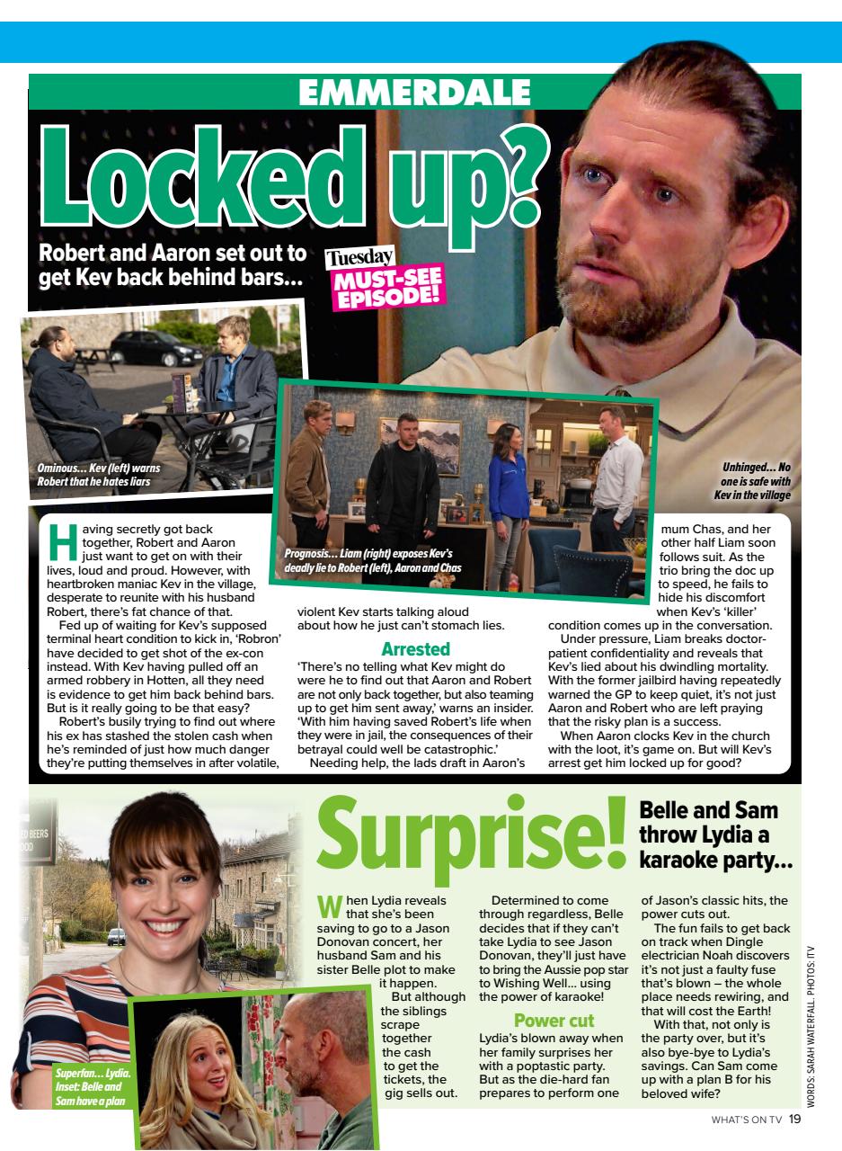 What's on TV Preview Pages