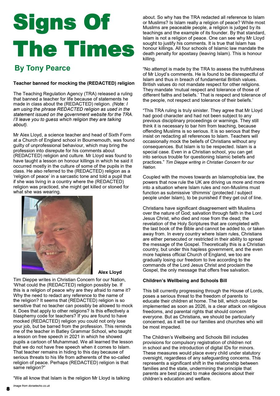 Prophetic Witness Preview Pages