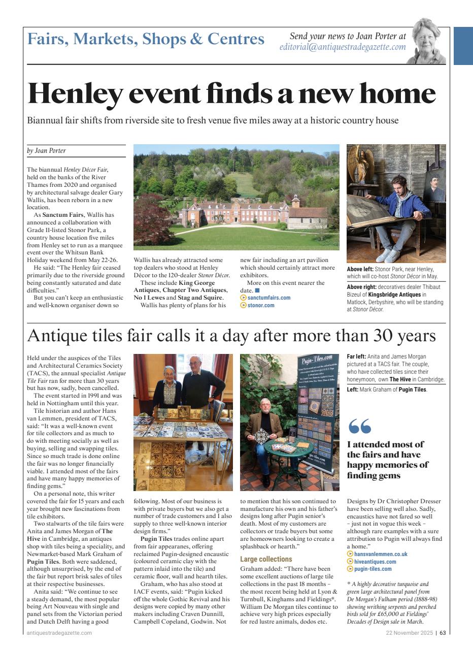 Antiques Trade Gazette Preview Pages