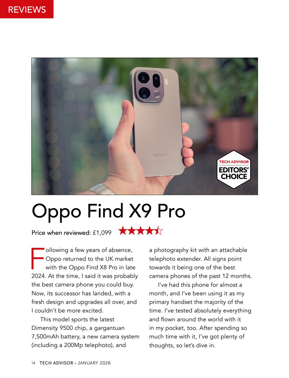 Tech Advisor Preview Pages