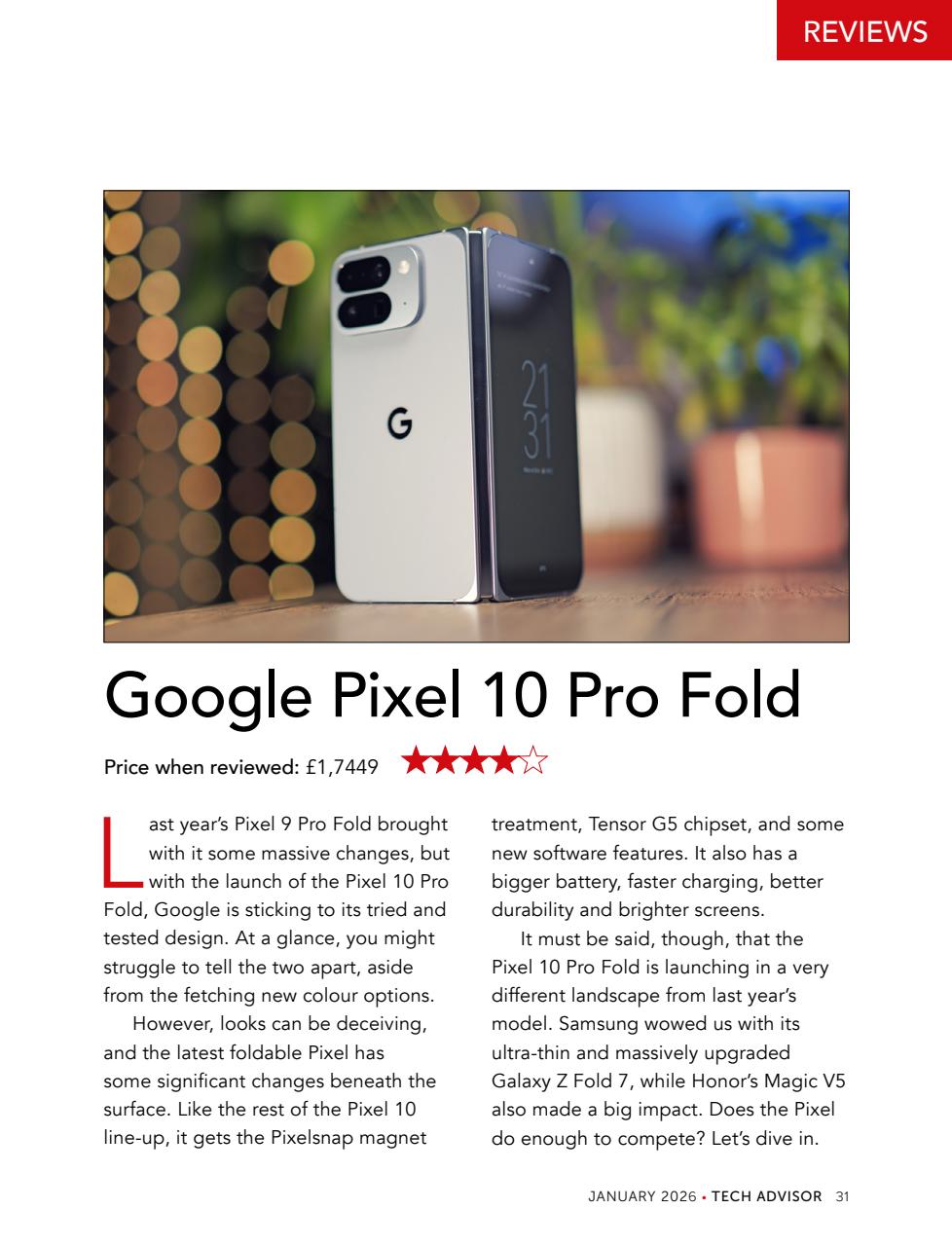 Tech Advisor Preview Pages